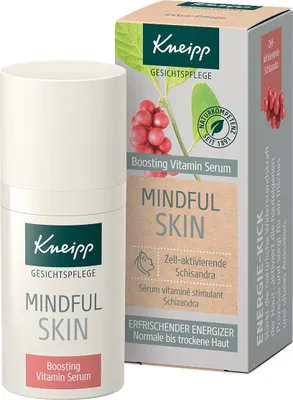 Produktbild von Kneipp Mindful Skin Boosting Vitamin Serum 30ml Erfrischender Energizer Normale bis Trockene Haut
