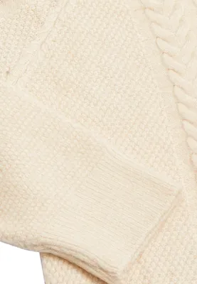 Zdjęcie produktu dla Sweter damski ALBEE z dzianiny – beżowy, rozmiar M