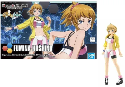 Image de Build Fighters – Figurine de Fumina Hoshino – Kit de modélisme