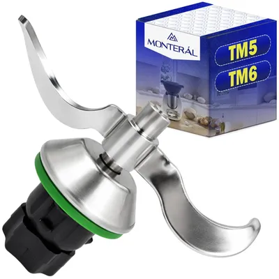 Messer für Thermomix TM5/TM6, Edelstahl, inkl. Dichtung