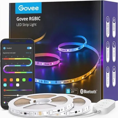 Zdjęcie produktu dla Taśma LED RGB o długości 20 m z synchronizacją z muzyką i sterowaniem za pomocą aplikacji