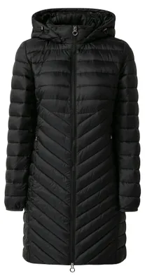 Produktbild von s.Oliver Outdoor Mantel Slim-Fit leicht wärmend, abnehmbare Kapuze, Zwei-Wege-Reißverschluss
