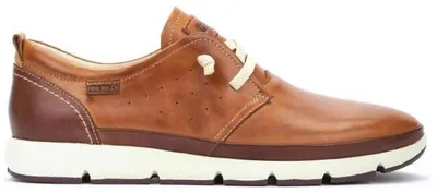 Produktbild von Pikolinos Herren Sneaker Leder Slipper lose Einlagen Fuencarral M4A-4266C1, Größe:46 EU, Farbe:Braun