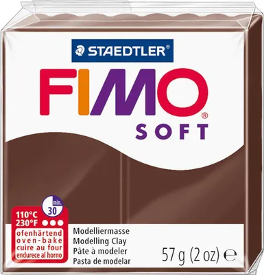 Zdjęcie produktu dla FIMO, modelina, modelina czekoladowa miękka normalna