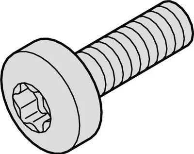 Immagine prodotto di SCHROFF Halsschraube mit Torx - HALSSCHR.12.3 TORX NI 100ST (21101782)