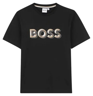 Image de Boss - T-shirt pour enfants GT16245 (176) (noir)