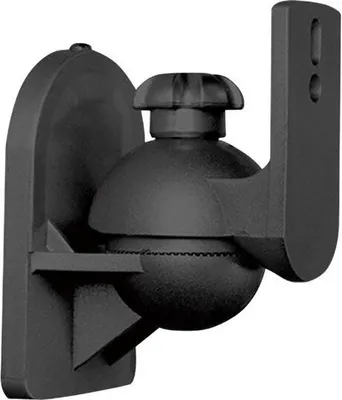 Produktbild von Techly ICA-SP SS28, Wand, 3,5 kg, Kunststoff, Schwarz, Wand, -10 - 10°