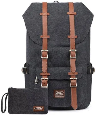 Immagine prodotto di Zaino da studio per uomo e donna, 17 pollici, scomparto per notebook da 15 pollici, zaino da escursione casual, 46 cm, 22,4 L