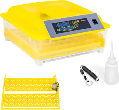 Immagine prodotto di Incubatrice Expondo - 48 uova - con lampada per la schiaritura e distributore d'acqua - completamente automatica