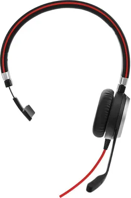 Produktbild von Jabra Evolve 40 Mono Headset mit 3,5 mm Klinkenstecker schwarz - neu