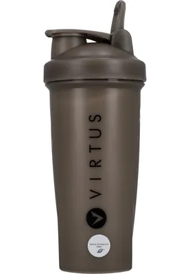 Produktbild von Virtus Shakebecher Castaldo mit Rührkugel und Pulverfach 1001 Black One size