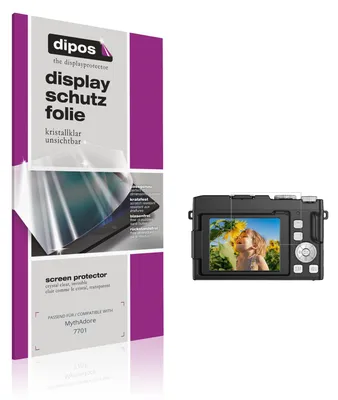 Produktbild von 4x Schutzfolie für MythAdore 7701 klar Displayschutzfolie Folie Display Schutz dipos
