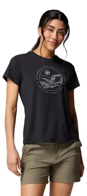Image de Columbia - T-shirt à manches courtes pour femmes, modèle Sloan Ridge, avec motif graphique (lot de 1)