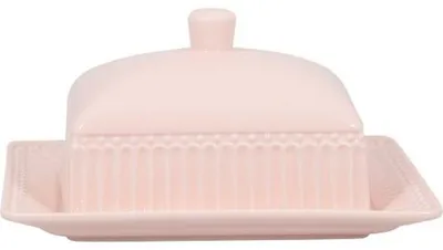 Produktbild von Greengate Butterdose Alice Pale Pink (Mittel)