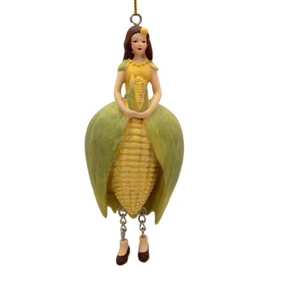 Produktbild von Rosemarie Schulz Blumenmädchen Mais Gelb Hängefigur 11 cm