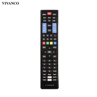 Produktbild von ViVanco™RR 220, TV, IR Wireless, Drucktasten, Schwarz