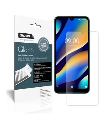 Produktbild von 1x Schutzfolie für Wiko View 3 Lite matt - Anti-Shock 9H Folie dipos Glass Kunststoffglas