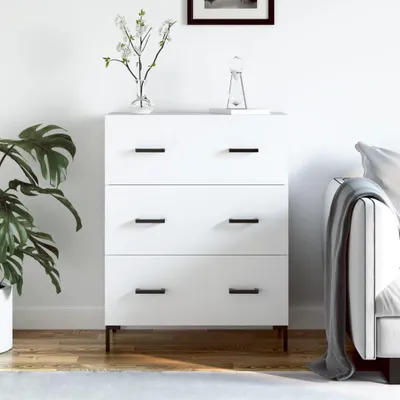 Produktbild von vidaXL Sideboard Weiß 69,5x34x90 cm Holzwerkstoff