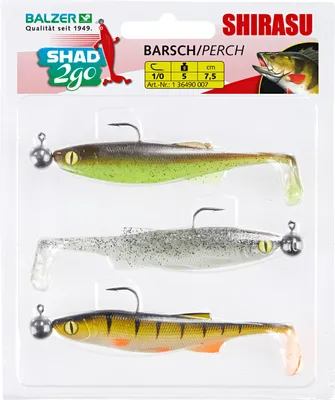 Produktbild von Balzer Shirasu Shad2Go Set Hecht