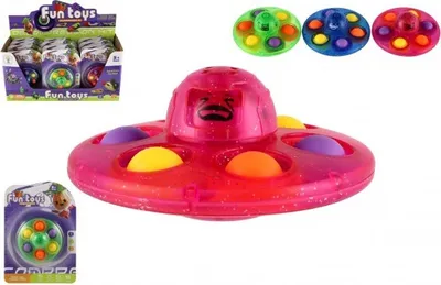 Obrázek produktu pro Bubble pops spinner plast 8cm - mix barev
