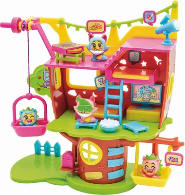 Obrázok produktu pre MagicBox Moji Pops Tree House, House, 3 rok / roky, Viacfarebný, Plast