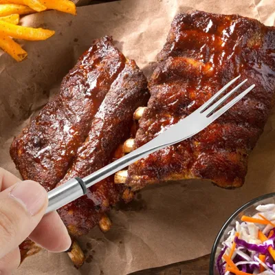 Obrázek produktu pro 6dílná sada nerezových vidliček na horké hrnce, pikniky, grilování venku