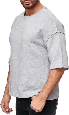Produktbild von Red Bridge Herren Big Shirt Sweatshirt Grau S