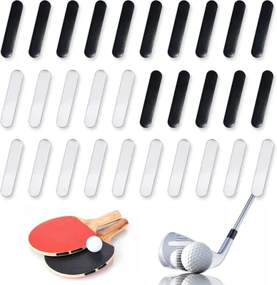Produktbild von Selbstklebendes Bleiband für Gewichtsanpassungen, 30 Stück, 5 x 1 cm, für Golfclubs und Tennisschläger