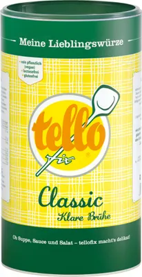 Produktbild von tellofix Classic Klare Brühe 900 g