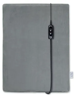 Image de Tapis chauffant BEURER pour animaux de compagnie 65 x 50 cm, 2 pièces, minuterie, norme IPX7, protection contre les surtensions, gris