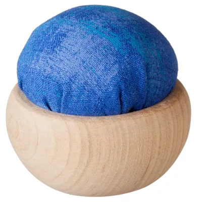 Nadelkissen Ruri-iro, blau, 1 Stück, 8x7x7 cm