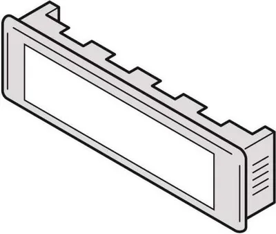 Produktbild von Renz Metallwaren Namensschild Standard 75x22für Tuer und Front Einlage 60x15x0.5 mm