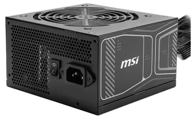 Obrázok produktu pre MSI MAG A750GN PCIE5, 750 W, 100 - 240 V, 47 - 63 Hz, 47 A, 63 A, Aktívny