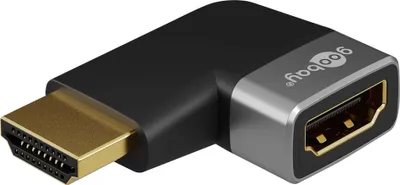 Obrázek produktu pro Goobay 72010, HDMI Typ A (standardní), HDMI Typ A (standardní), Samice, Samec, Zahnutý, Přímý