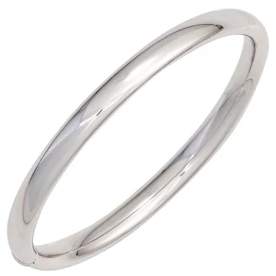 Produktbild von Armband Armreif aus 925 Silber glänzend oval schlicht Kastenschloss ca. 19,5 cm