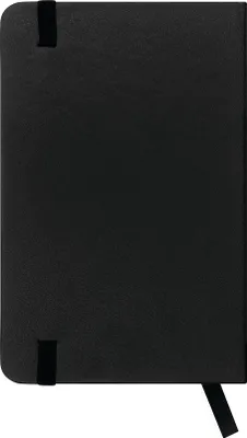 Produktbild von Praktisches A6 Notizbuch klein Notizbücher 80 Blätter liniert Notizblock Schwarz