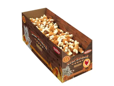 Obrázok produktu pre Nobby StarSnack Barbecue MINI Chicken Calcium Bone Display cca 3,0 kg, cca 7,0 cm