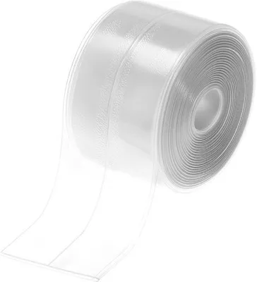 Produktbild von Famanu Kitband 38 mm x 3,2 m - Wasserfeste selbstklebende Dichtungsstrip für Dusche und Küche