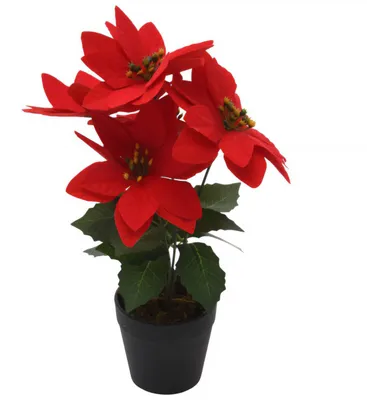 Image de Étoile de Bethléem, fleur artificielle, 29 cm