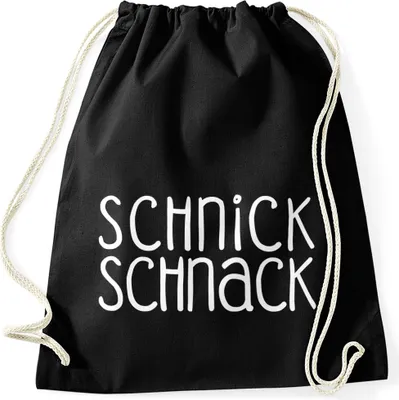 Zdjęcie produktu dla Torba gimnastyczna Schnick Schnack Moonworks® czarna, rozmiar uniwersalny