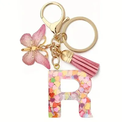Immagine prodotto di Portachiavi Alfabeto Lettera R - Regalo Personalizzato KP30349