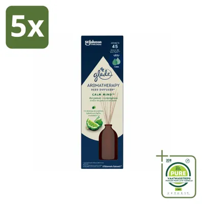 Immagine prodotto di 5 diffusori aromatici Glade "Calma la mente" - 80 ml - confezione grande - 5 pezzi