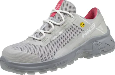 Produktbild von HKS Damen Sicherheitsschuh AirFit S1PL grey/pink nach EN ISO 20345:2022 S1PL ESD SR FO  Größe 41
