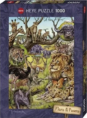 Produktbild von Wieczorek, M: Savannah Puzzle 1000 Teile