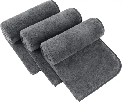 Productafbeelding van Microvezel handdoek, zacht, 40 x 76 cm, set van 3, voor gezichtsreiniging