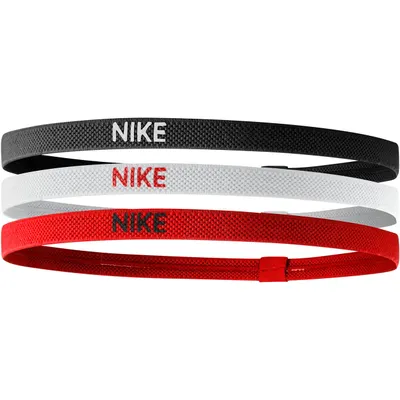 Produktbild von NIKE ELASTIC HAIRBANDS 2541 black/white/university re -