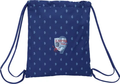 Produktbild von Rucksacktasche mit Bändern Harry Potter Captain Marineblau 35 x 40 x 1 cm