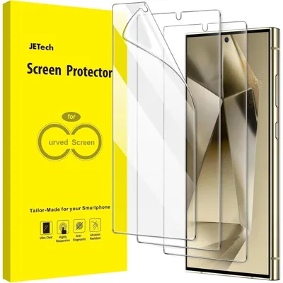 Productafbeelding van Beschermfolie voor Samsung Galaxy S24 Ultra 5G, 6,8 inch, flexibele TPU-displaybescherming, HD-kwaliteit, 3 stuks