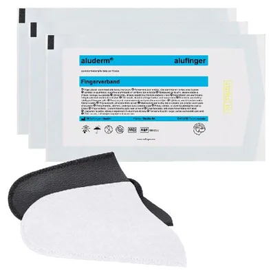 Produktbild von aluderm® alufinger Set 2 | Packung (1 Stück)