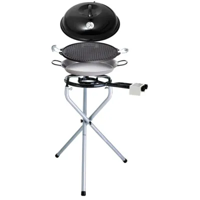 Produktbild von Camping Gasgrill Set Nr.1 klein 36 cm